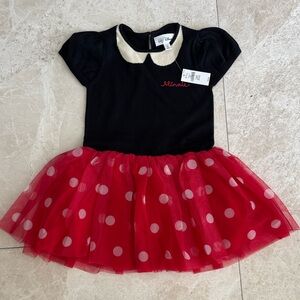 Cutest GAP Minnie Mouse red and white tulle dress size 4T!